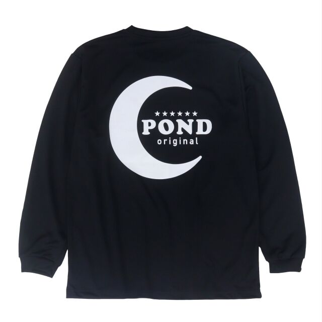 POND original 定番カラーロンT Black