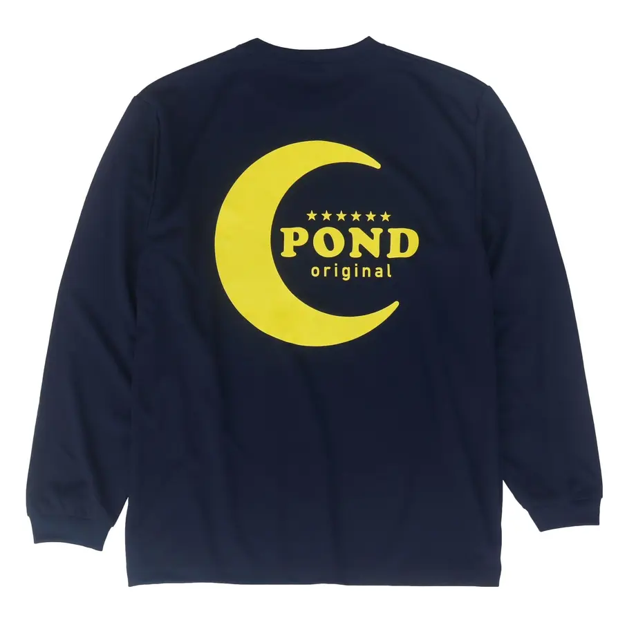 POND original 定番カラーロンT Navy