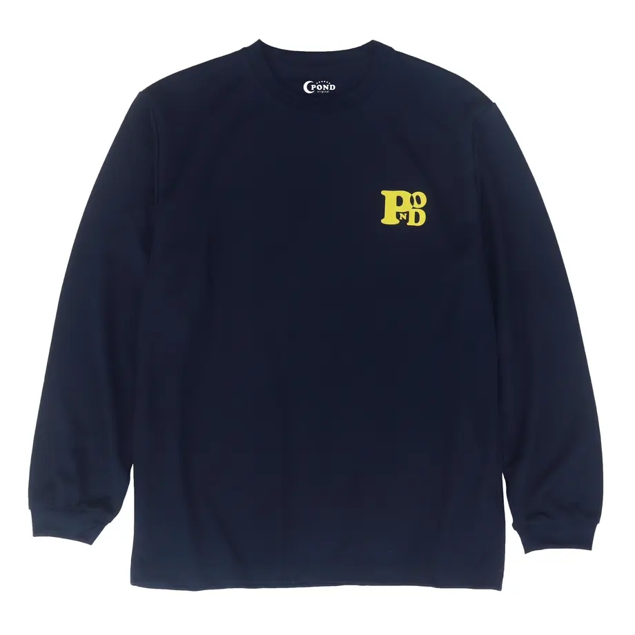 POND original 定番カラーロンT Navy